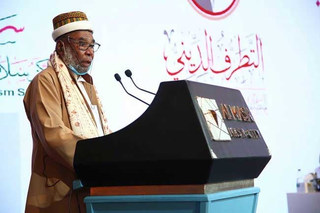 مفتي جزر القمر في مؤتمر مركز سلام: